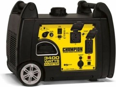 Champion 3,400-Watt Super Quiet Portable RV Ready Gas Powered Inverter Generator