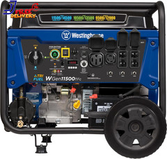 14500 Peak Watt Tri-Fuel Home Backup Portable Generator Remote Electric Start NE