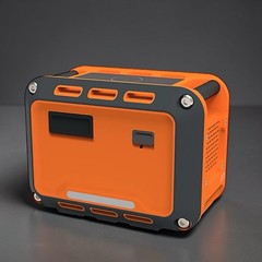 NEBO Intrepid 600 Power Station 600W Portable Generator Orange/Black Off-Grid
