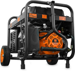 4,750-Watt 120V/240V Dual Fuel Portable Generator with Wheel Kit and Electric St