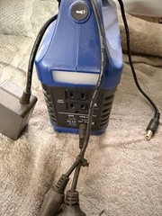 Westinghouse iGen200s Portable Power Station 150W 120V Blue USB USB-C QC 3.0