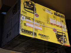 Champion 4000/3500 Watt Fuel Generator Model 46593