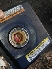 Chinese 79/99cc engine fuel gas tank