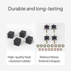 24V Parking AC Generator Anti-Vibration Rubber Mounts