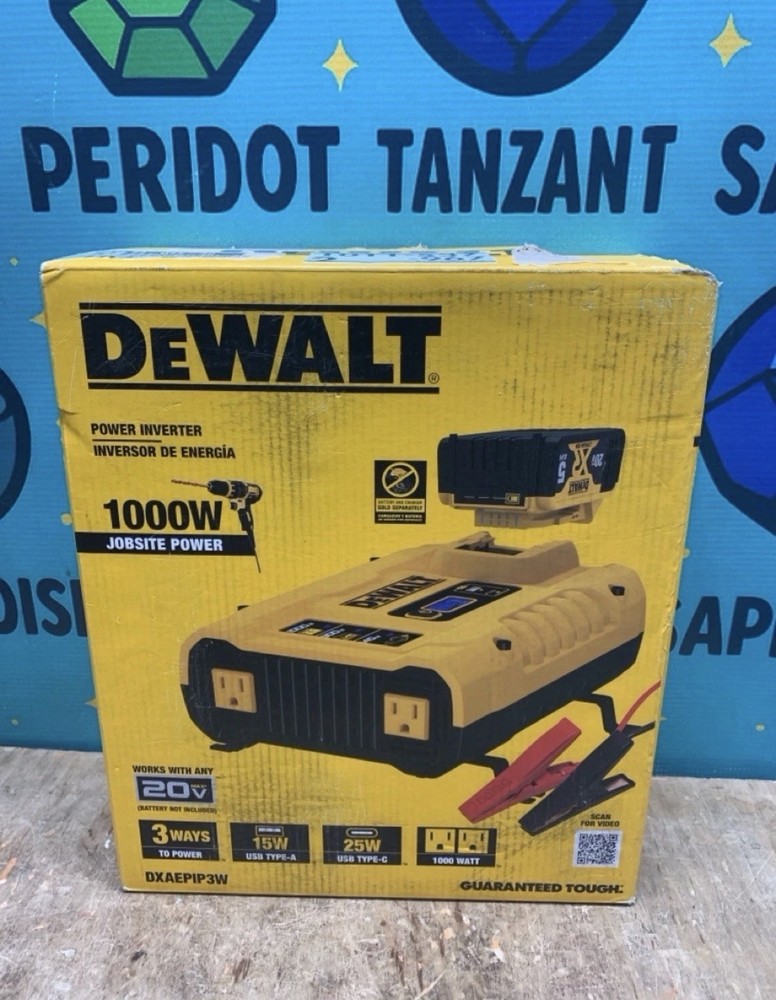 DeWalt DXAEPIP3W 1000W Jobsite Power Inverter (Tool Only) (E10049449)