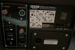 -NEW! SYS Power Portable Inverter Generator 1000W 240602249 AC 120V DC 12V