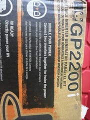G0071180 Generac GP2200i Portable Inverter Generator Parallel Kit New-Old Stock