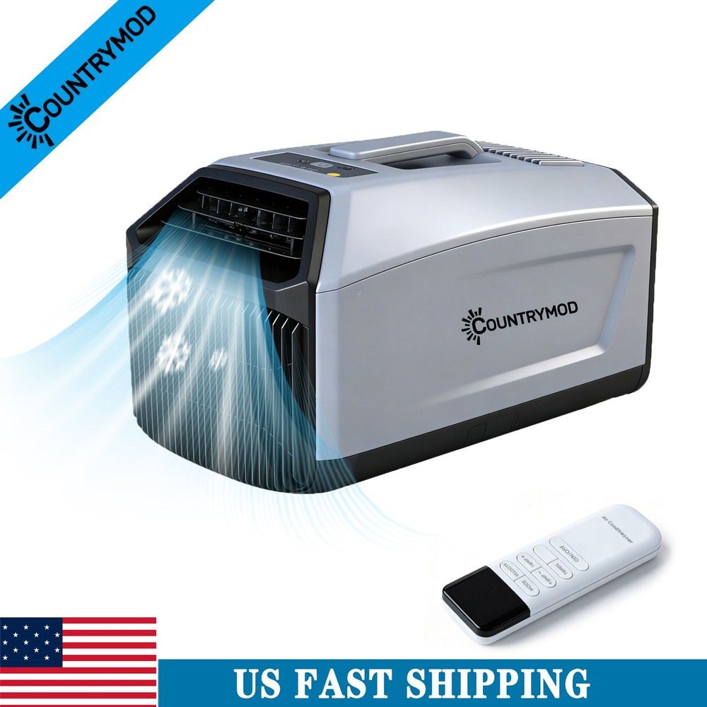 Countrymod 110V Smart Portable Air Conditioner 5000BTU Cool for Outdoor/Camping