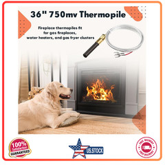 Kingdder 36″ Thermopile Generator 750mV for Gas Fireplace, 5 Pack