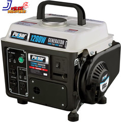 1,200W Carrying Handle PG1202SA Gas-Powered Portable Generator 1200W Black/White