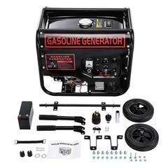 Gas Powered 5KW Portable Inverter Generator 110V+220V Home Backup Emergency 60Hz