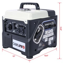 Super Quiet Portable Generator for Camping and Outdoor Use 1200 Watt Gas Engine