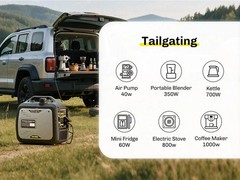 RV home backup 4000W gas powered 4 stroke 7L tank EPA quite inverter generator