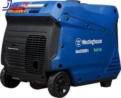 5000 Peak Watt Super Quiet Dual Fuel Portable Inverter Generator Electric Start