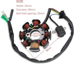 Ignition Stator Magneto AC Pole Coil