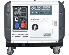 K&S Emergency Power Generator 230V 400V Diesel Power Generator 7.5kW ATS