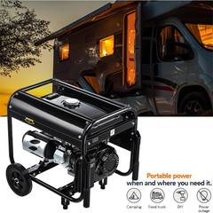 3KW 215cc Gas Inverter Generator OHV Engine 110V&220V Dual Volt Overload Protect