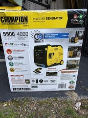 Champion 5500W Wireless Start Dual Fuel Inverter Generator 201408 *PICKUP ONLY*