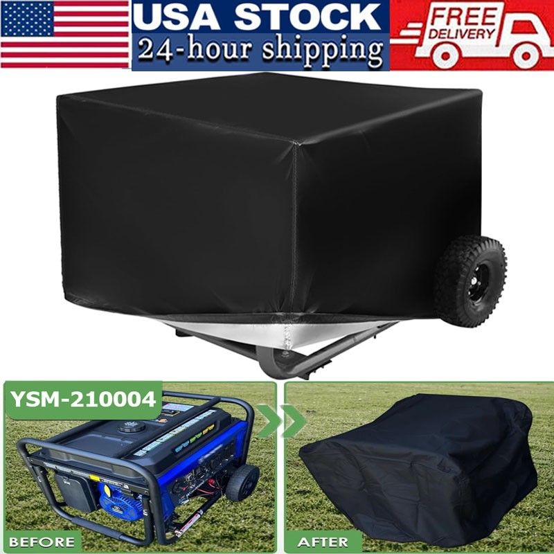 Outdoor Waterproof Generator Cover for WGen2000/3600/5500/7500/9500, Black
