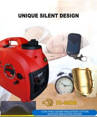 Electric car range extender two or three wheel 48v60v72v portable generator