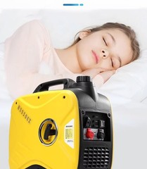 2500W Cargo Vehicle Parking Air Conditioner Gasoline Generator 24V DC Silent
