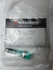 Mitsubishi KY01400110G0 MG Pilot Lamp Green For Generators Rare!