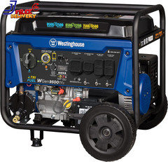 12500 Peak Watt Tri-Fuel Home Backup Portable Generator Electric Start Gas Propa
