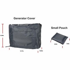 Waterproof Generator Cover w/ Storage Pocket for Honda Eu2000i Eu2200i Generator