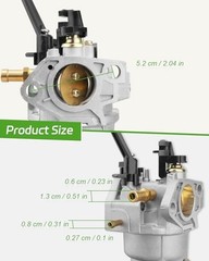380723515 375715509 Carburetor for Firman H07553 H07552 7500 9400 Dual Fuel
