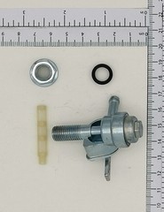 YAMAKATO Generator Petcock Fuel Tank Shut Off M10x1.25 Male with filter cup