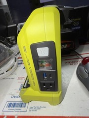 RYOBI 40V 300-Watt Power Inverter RYI300BGVNM SN: PM234750021006