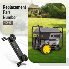 Generator Wheel Kit for 2800-5500W Inverter Generators, Folding Handle, Never-Fl