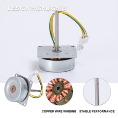 Mini Low Power Miniature AC Three-phase Generator Micro For Teaching DIY