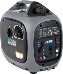 2,300W Portable Gas-Powered Quiet Inverter Generator for Home Emergency Backup,
