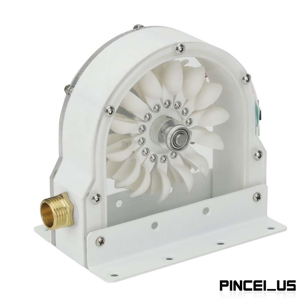 100W 50-2000RPM Pelton Hydro Generator Impulse Hydroelectric Generator pe66