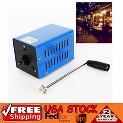 Handkurbel Generator Outdoor Ladeger?t Tragbare Notdynamotor USB-Anschluss Metal