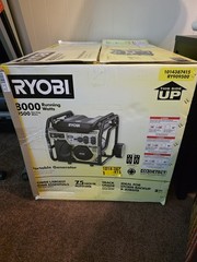 Ryobi RY909500 8000W/9500W Portable Generator 120/240V 6 Gal CO Detect