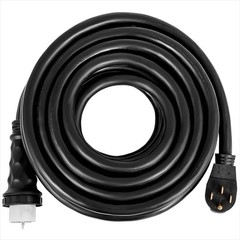 15ft 6/3+8/1 STW 50A N14-50P to SS2-50R&CS6364 Twist Lock Extension Cord