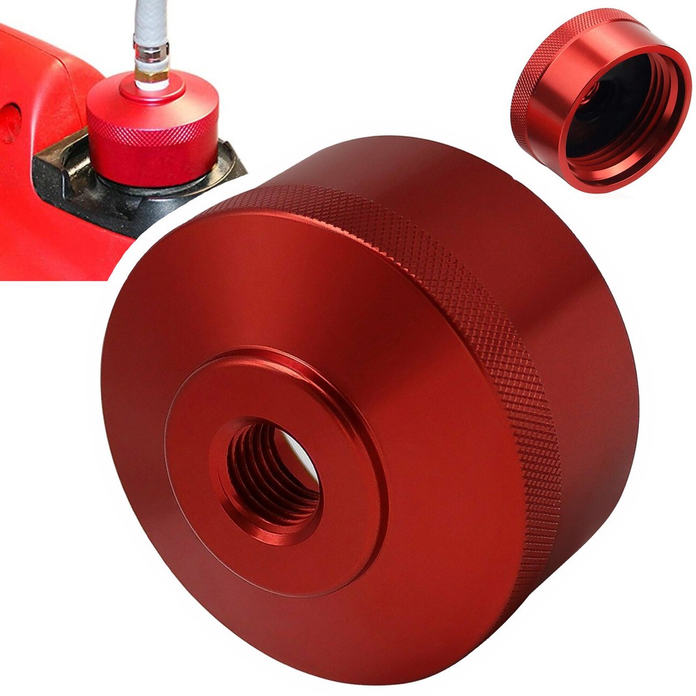 Extended Run Fuel Gas Cap For Honda Generator EU2000i EU2200i 1/4″ NPT Line -Red