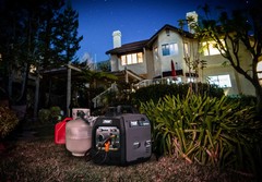 Pulsar Products 4000W Portable Super-Quiet Dual Fuel Parallel RV Ready Generator