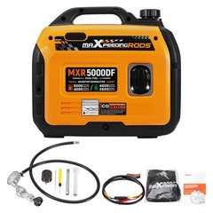 5000W Peak Dual Fuel Generator Lightweight 23.5kg – Pure Sine Wave for RV Trips