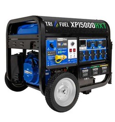 DuroMax XP15000HXT 15,000 Watt Electric Start Tri-Fuel Portable Generator