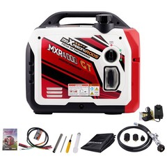 4KW Portable Dual Fuel Generator Inverter LPG/Gas Bluetooth Start Quiet