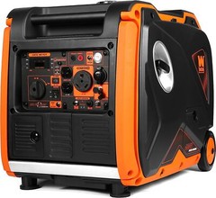 WEN 4,500-W Quiet Portable Dual Fuel Inverter Generator, Remote Start, CO Sensor