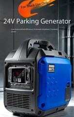 Large Truck 24V DC Generator Parking Air Conditioning Battery Charging Portable