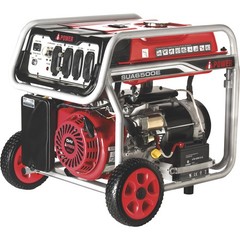 A-iPower Portable Dual Fuel Generator, 6900 Surge Watts, 5500 Rated Watts,