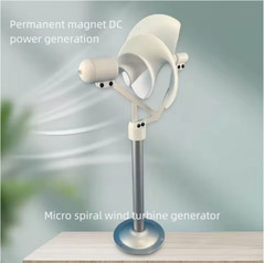 10W Micro Spiral Wind Generator Model Permanent Magnet Generator Wind a