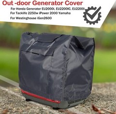 Waterproof Generator Cover w/ Storage Pocket for Honda Eu2200i Eu2000i EU2200IC