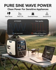 5000W 7L 60 db 4 stroke 120V EPA type C inverter gas generator home backup RV