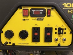 Champion 100297 Dual Fuel Portable Generator with Electric Start – Bag Included